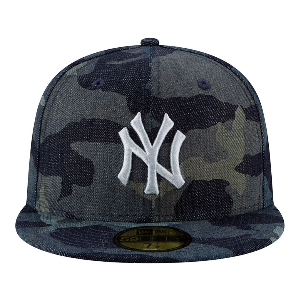 New Era New York Yankees Denim Camo 59FIFTY Fitted Hat