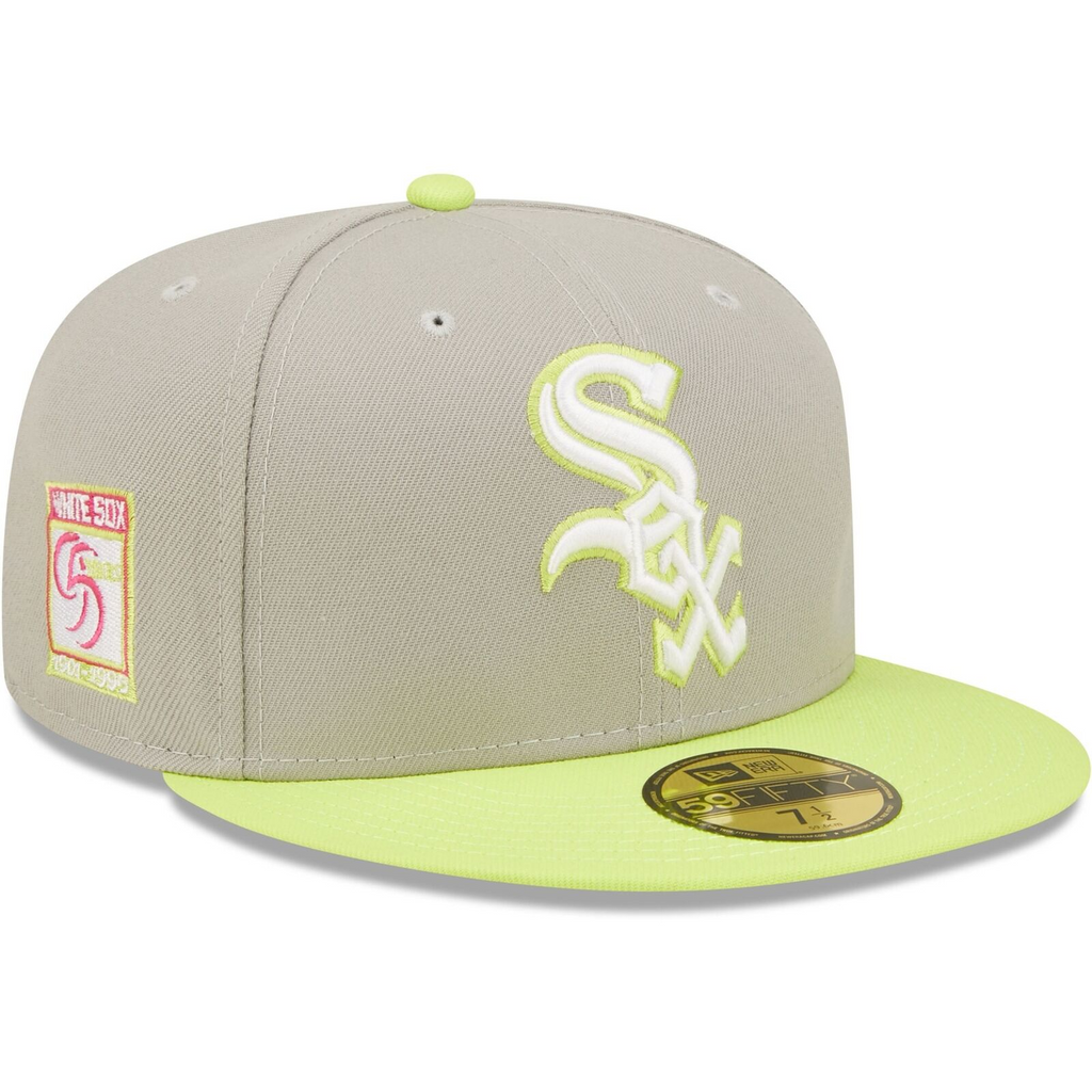 New Era Gray Chicago White Sox 95th Anniversary Cyber 59FIFTY Fitted Hat