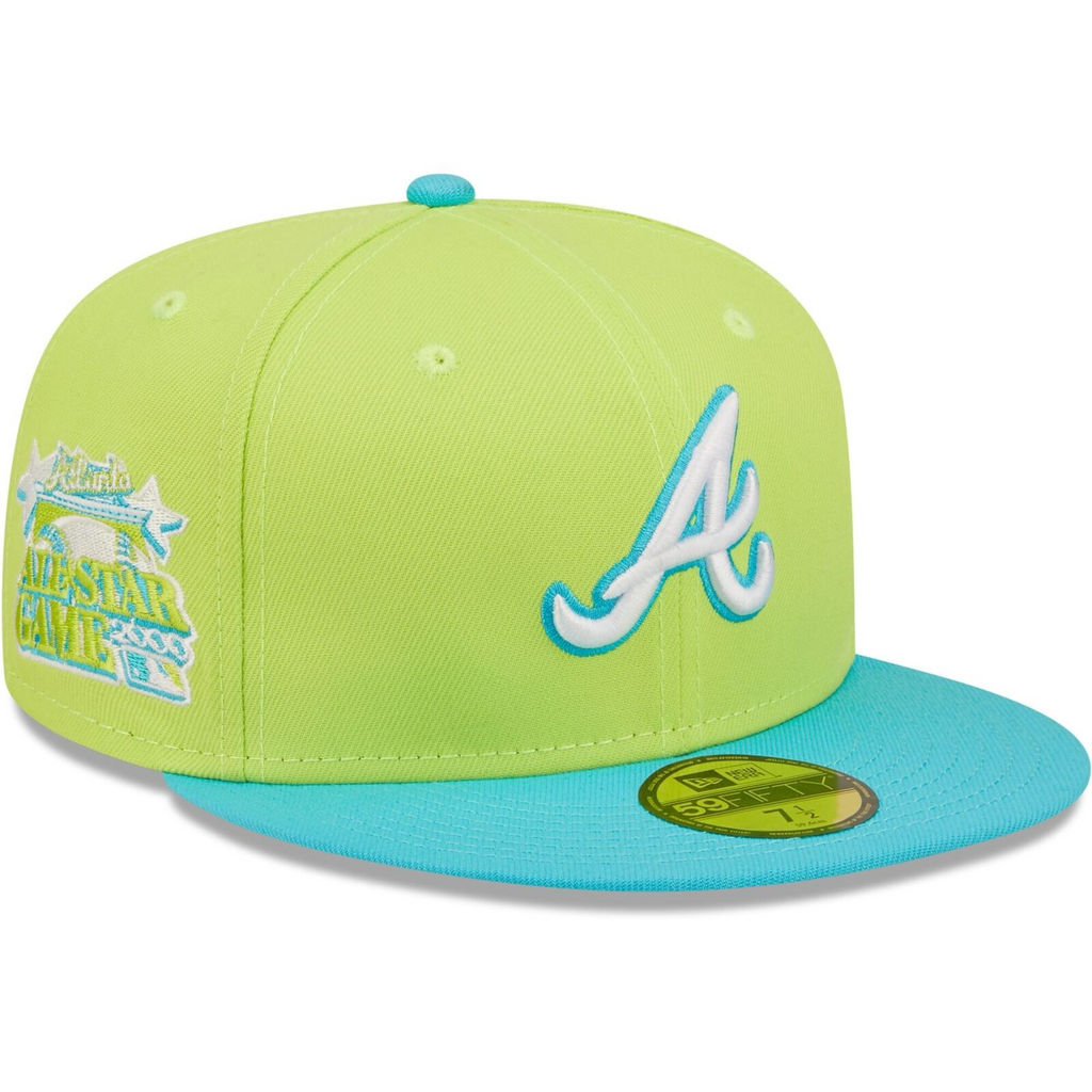 New Era Green Atlanta Braves 2000 MLB All-Star Game Cyber Vice 59FIFTY Fitted Hat