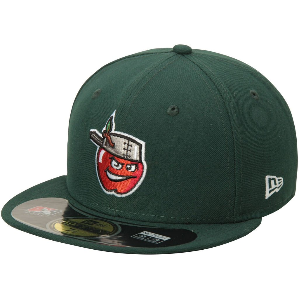 New Era Green Fort Wayne Tincaps Authentic Home 59FIFTY Fitted Hat