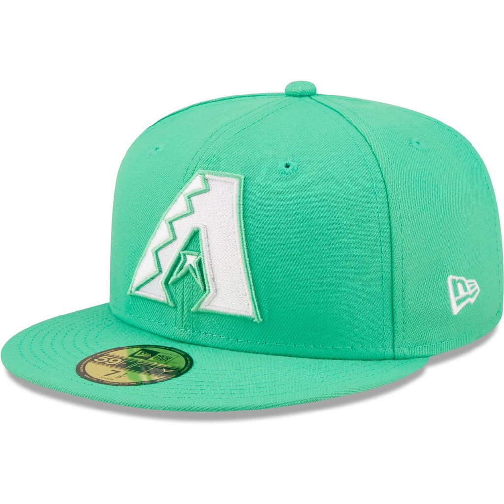 New Era Island Green White Logo Arizona Diamondbacks 59FIFTY Fitted Hat