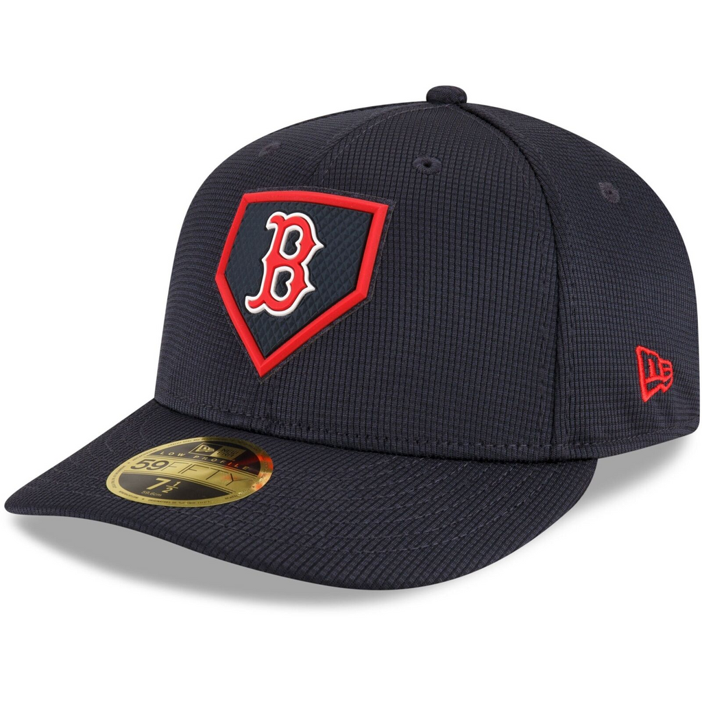 New Era Navy Boston Red Sox 2022 Clubhouse Low Profile 59FIFTY Fitted Hat