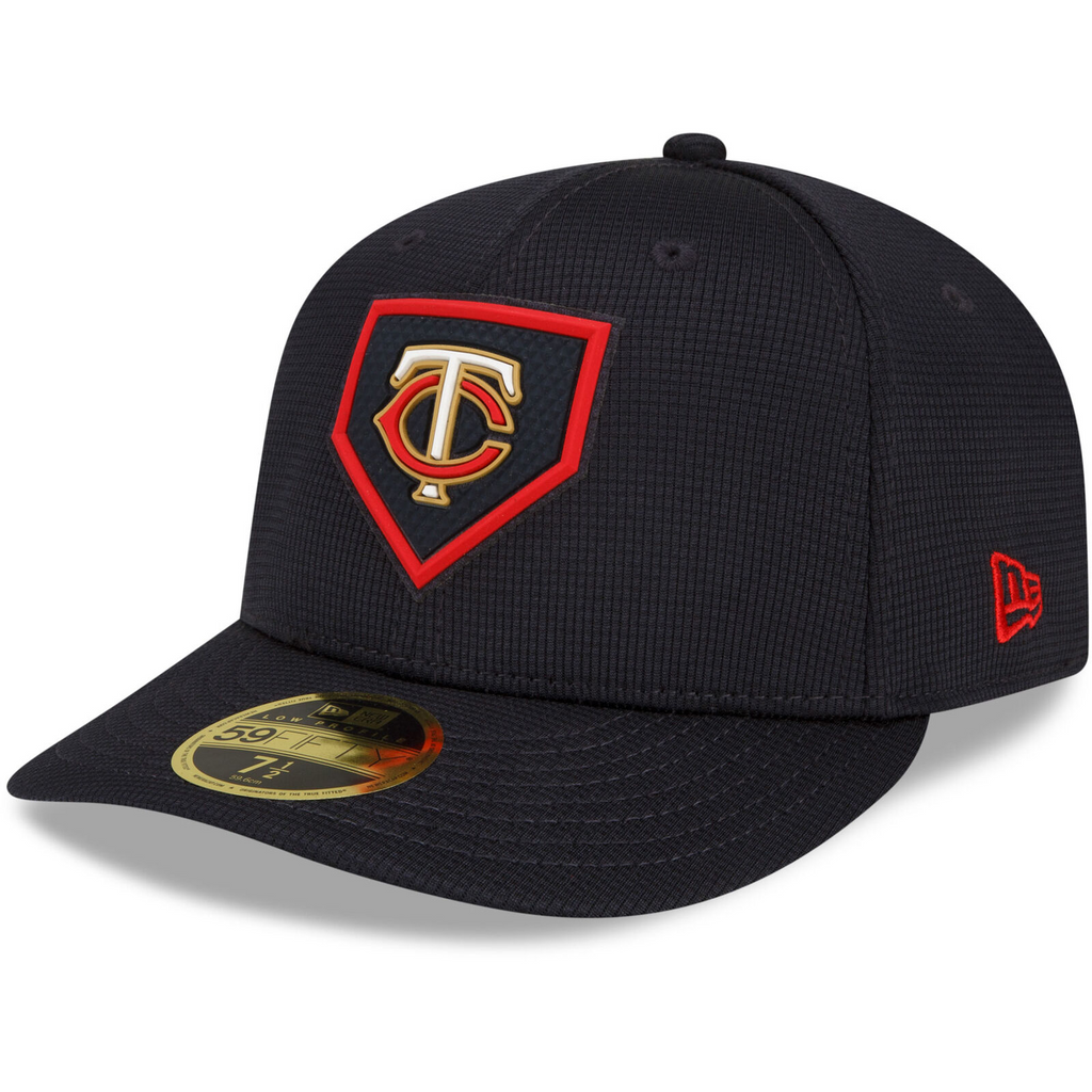 New Era Navy Minnesota Twins 2022 Clubhouse Low Profile 59FIFTY Fitted Hat