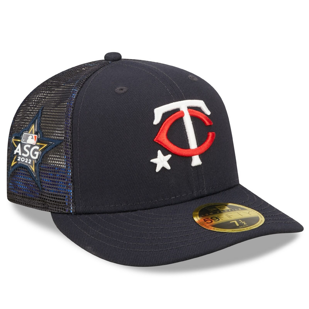 New Era Navy Minnesota Twins 2022 MLB All-Star Game Workout Low Profile 59FIFTY Fitted Hat