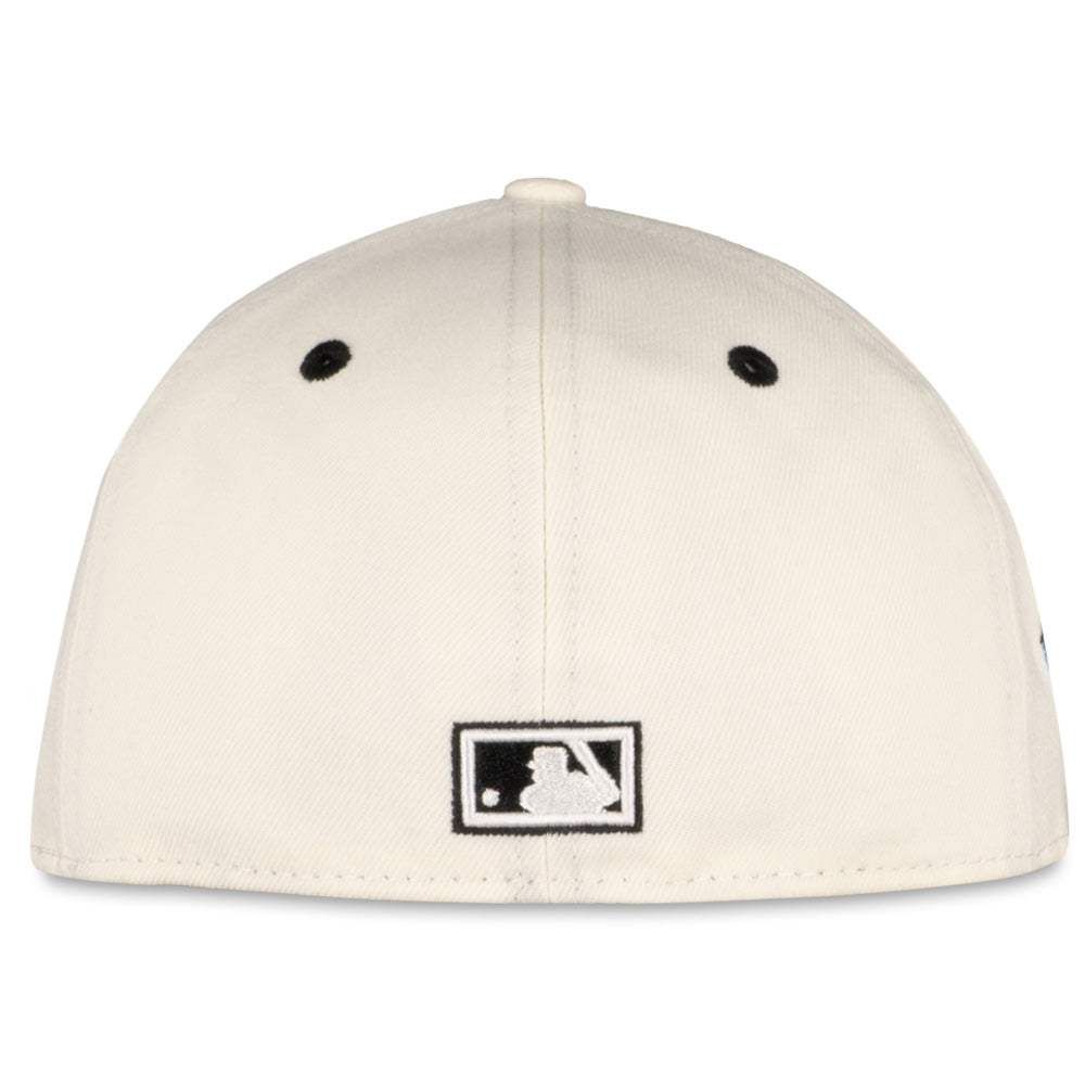 New Era Los Angeles Dodgers White Ivory Box Score 2023 59FIFTY Fitted Hat