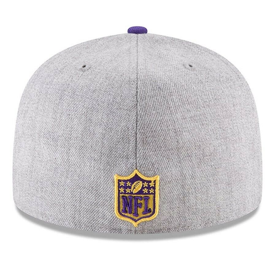 New Era Minnesota Vikings Defend The Norn Grey 59FIFTY Fitted Hat