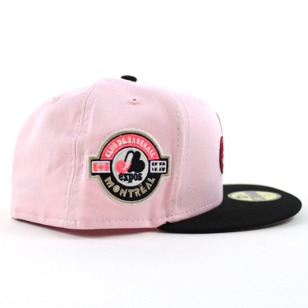 New Era Montreal Expos Pink/Black Club De Montreal 59FIFTY Fitted Hat