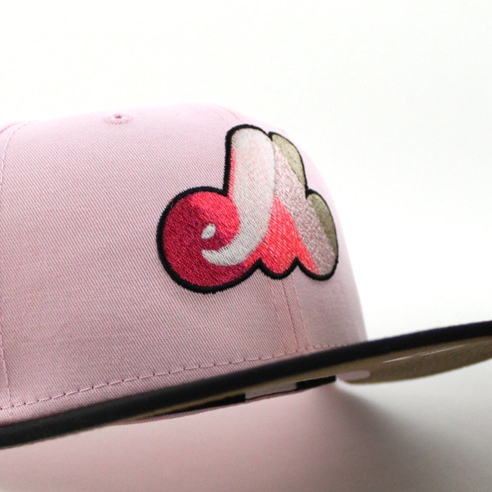 New Era Montreal Expos Pink/Black Club De Montreal 59FIFTY Fitted Hat