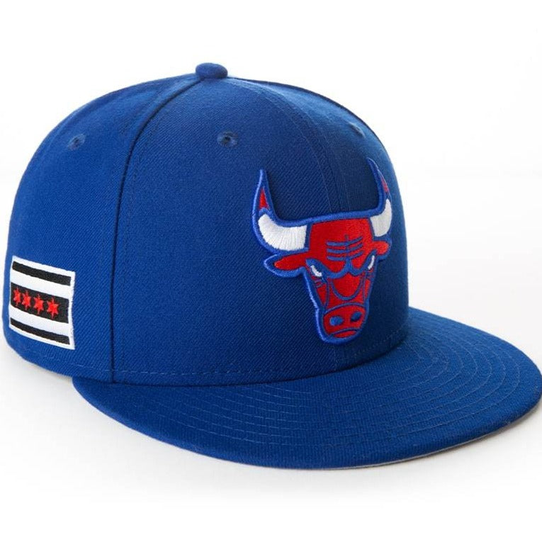 New Era Chicago Bulls Mashup Royal Blue / Red 59FIFTY Fitted Hat