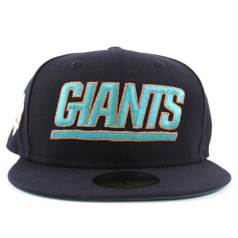 New Era New York Giants Navy/Aqua 1986 Pro Bowl 59FIFTY Fitted Hat