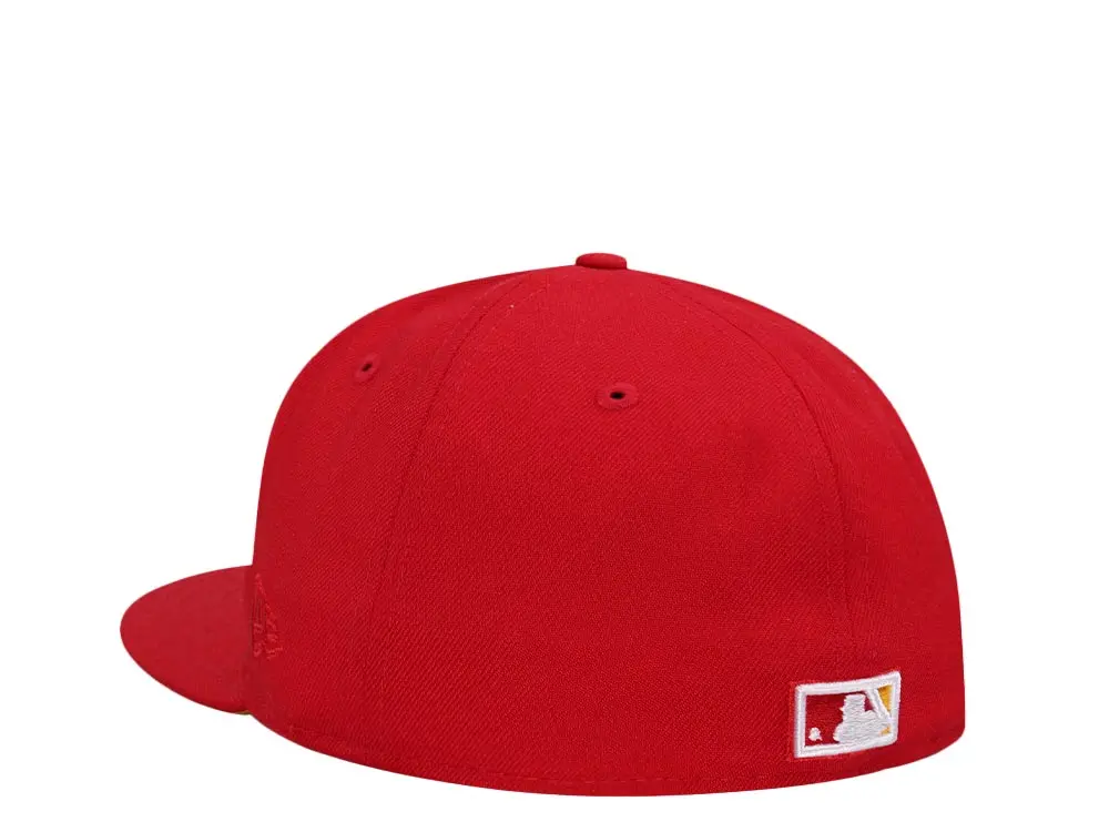 New Era Los Angeles Dodgers 50th Anniversary Red 59FIFTY Fitted Hat