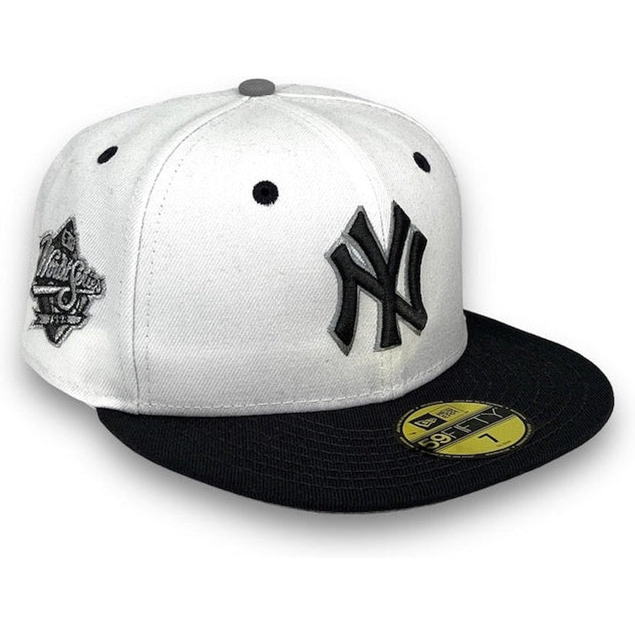 New Era New York Yankees 1998 World Series White/Graphite 59FIFTY Fitted Hat