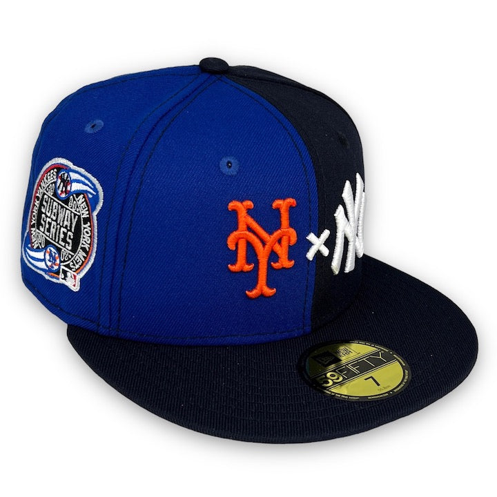 New york yankees x new york mets x hat Clearance
