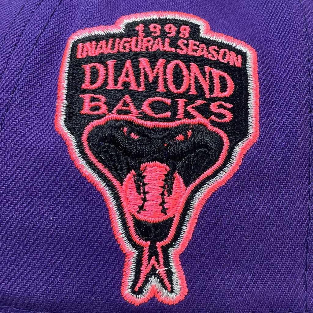 New Era Arizona Diamondbacks Purple/Pink 1998 Inaugural Season 59FIFTY Fitted Hat
