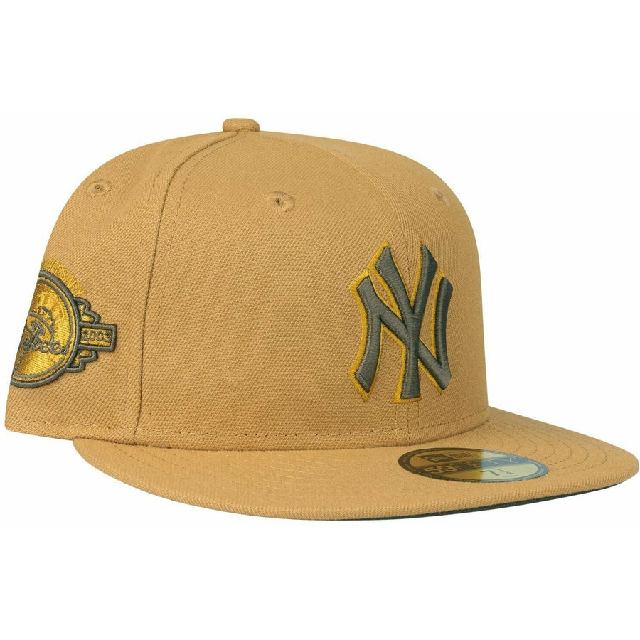 New Era New York Yankees Panama Tan 100th Anniversary 59FIFTY Fitted Hat