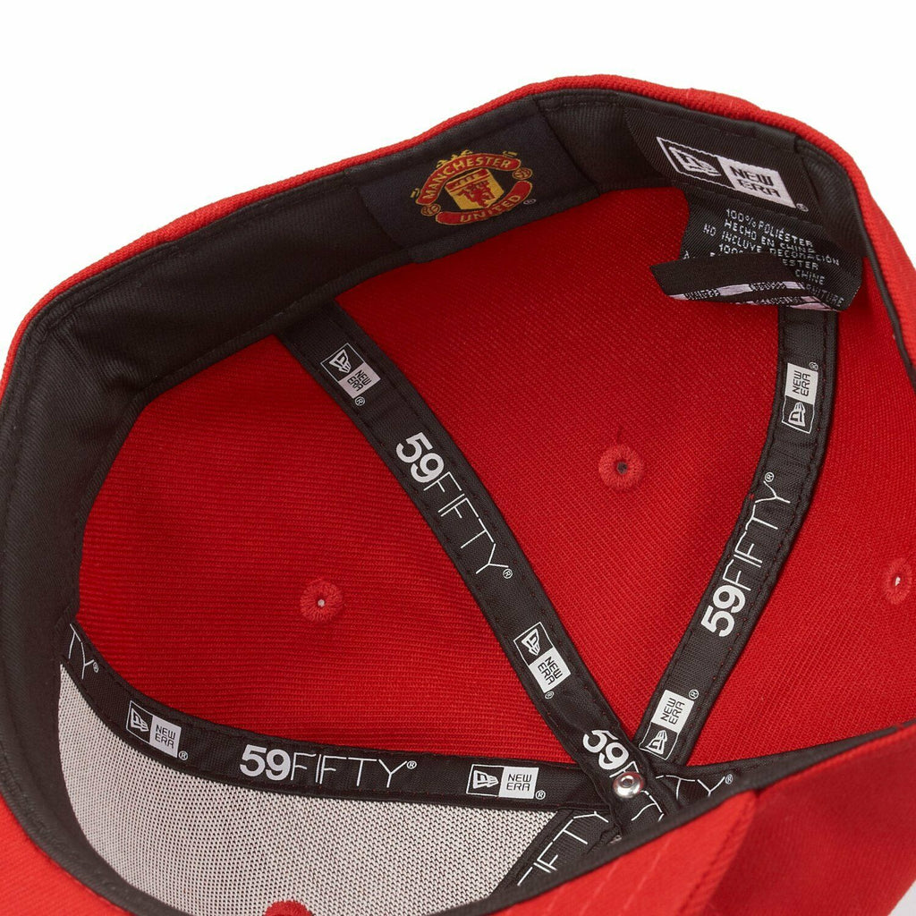 New Era Manchester United F.C. Red 59FIFTY Fitted Hat (For Kids)