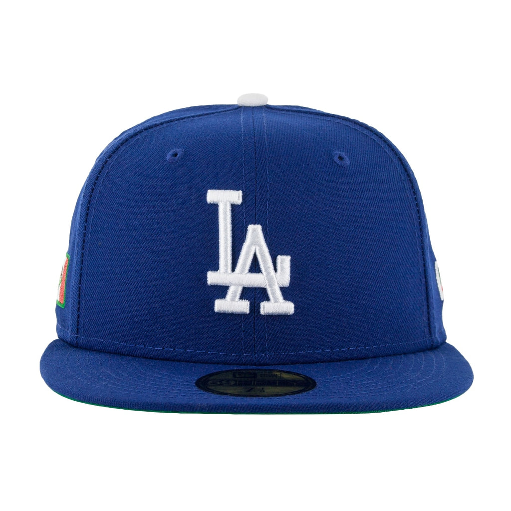 New Era Los Angeles Dodgers Royal Blue Flag of Mexico Patch 59FIFTY Fitted Hat