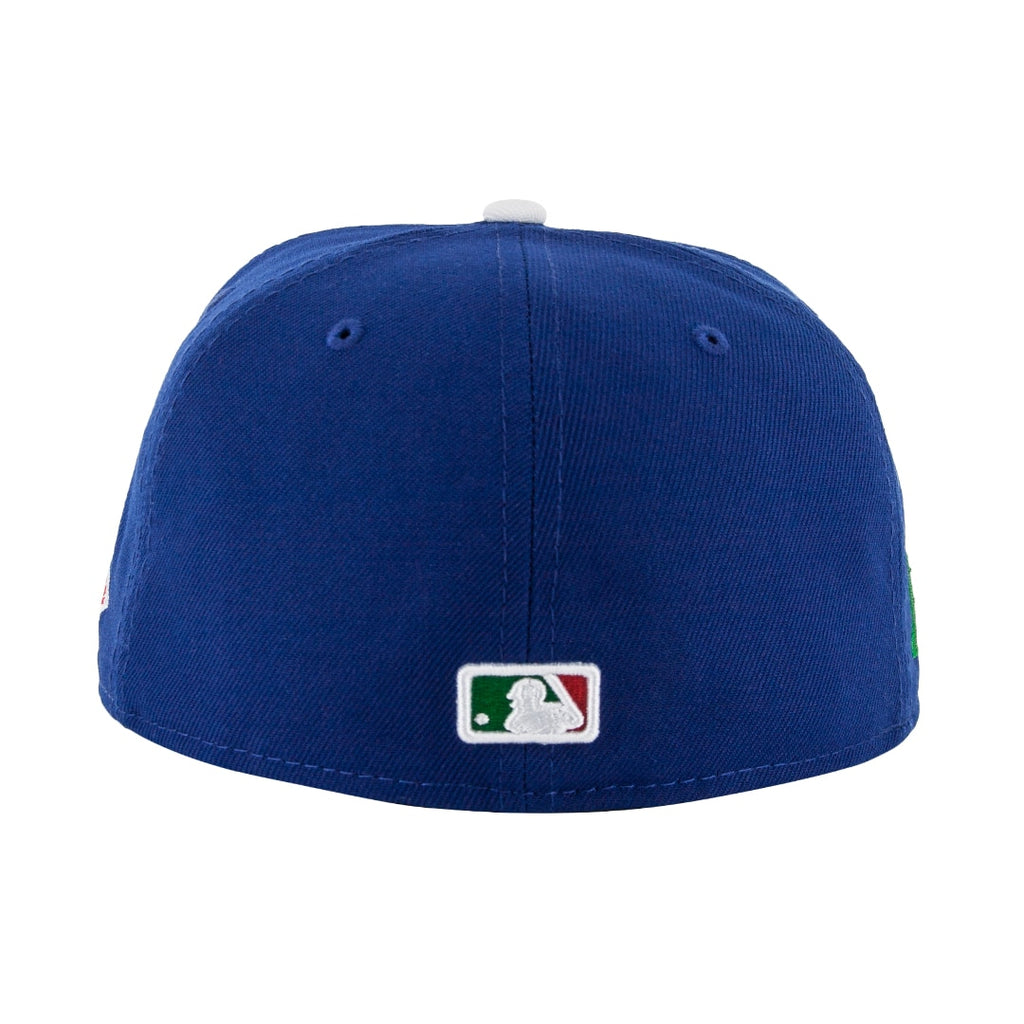 New Era Los Angeles Dodgers Royal Blue Flag of Mexico Patch 59FIFTY Fitted Hat