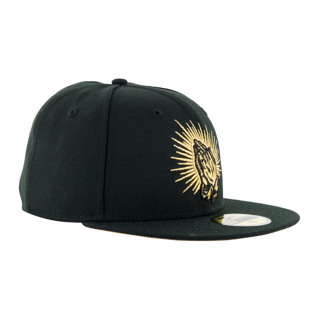 New Era Praying Hands Black/Gold 59FIFTY Fitted Hat