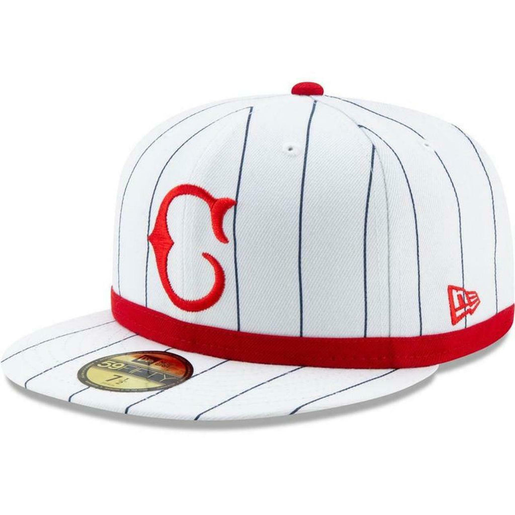 New Era Cincinnati Reds White 1919 150th Anniversary Turn Back the Clock 59FIFTY Fitted Hat
