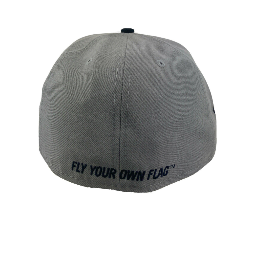 New Era Fly Your Own Flag American Flag Gray 59FIFTY Fitted Hat