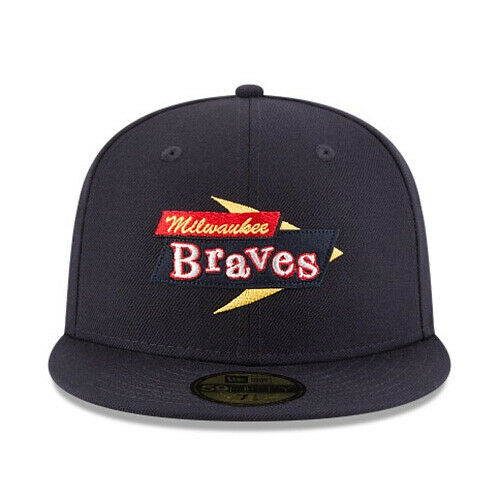 New Era Milwaukee Braves Cooperstown Classic 1953 Inaugural Series 59FIFTY Fitted Hat