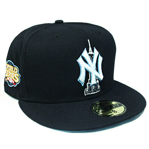 New Era New York Yankees Navy Empire State & Statue of Liberty Patch 59FIFTY Fitted Hat