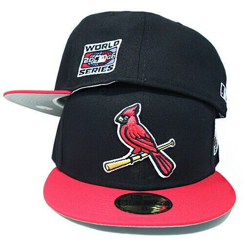 New Era St. Louis Cardinals Navy/Red 2006 World Series 59FIFTY Fitted Hat