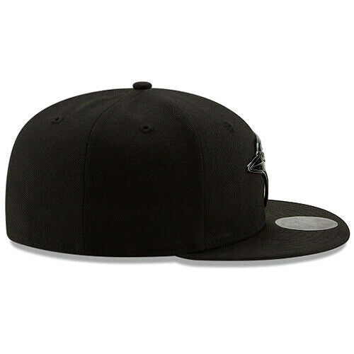 New Era Toronto Blue Jays Black Metal Badge MLB Logo 59FIFTY Fitted Hat
