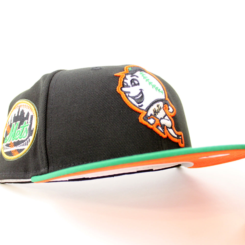 New Era New York Mets Black/Green/Orange 59FIFTY Fitted Hat