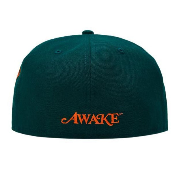 New Era X Awake Dark Green Award Tour 59FIFTY Fitted Hat