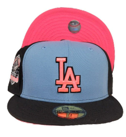 New Era Los Angeles Dodgers Gender Reveal 60th Anniversary Pink UV 59FIFTY Fitted Hat