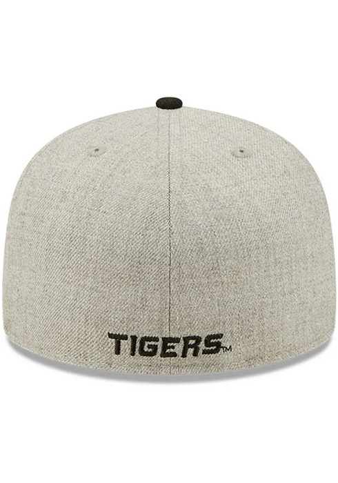 New Era Missouri Tigers Grey Heather Patch 59FIFTY Fitted Hat