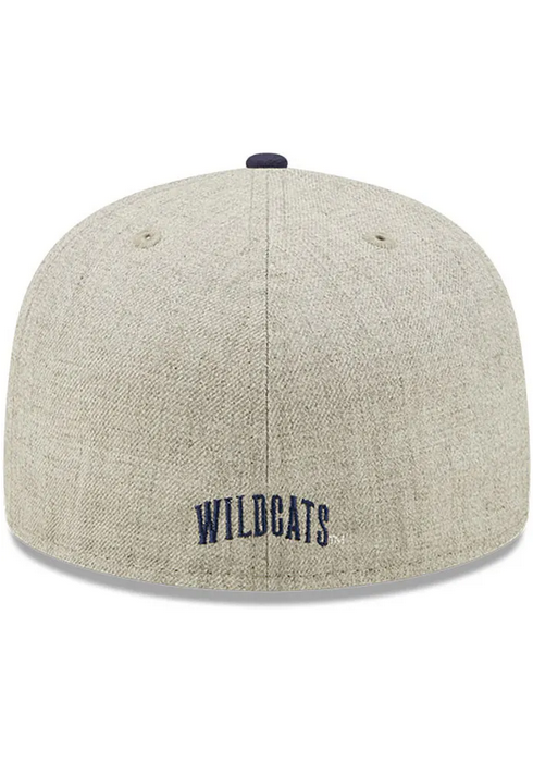 New Era Villanova Wildcats Grey Heather Patch 59FIFTY Fitted Hat