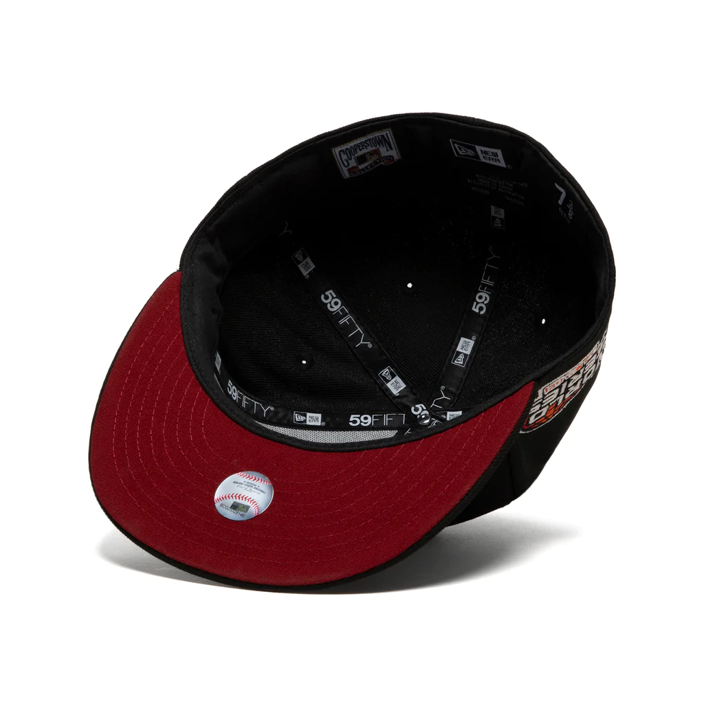 New Era x Concepts Boston Red Sox Black/Crimson 2004 World Series 59FIFTY Fitted Hat