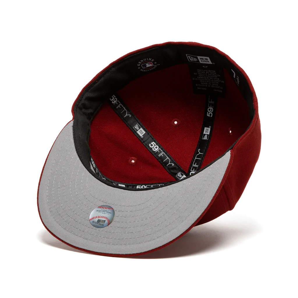 New Era x Concepts Boston Red Sox Crimson/Orange Grey UV 59FIFTY Fitted Hat