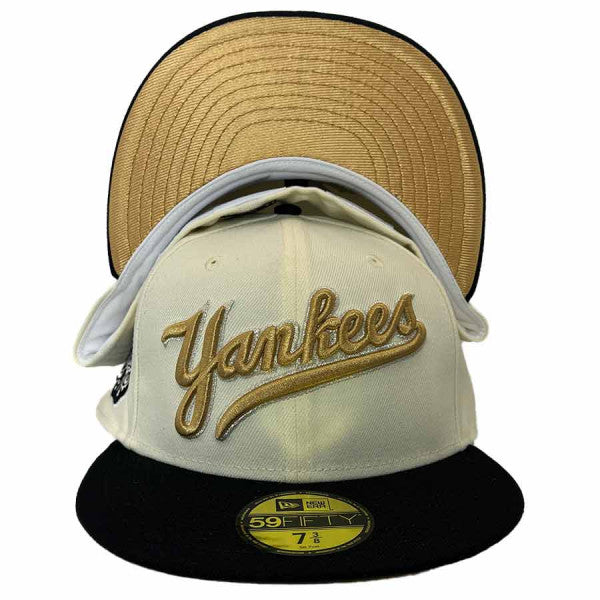 New Era New York Yankees 'Champagne' 1996 World Series Gold UV 59FIFTY Fitted Hat