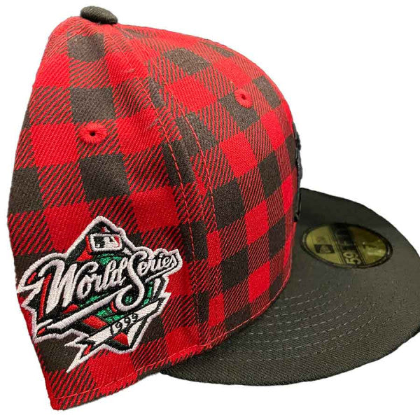 New Era New York Yankees Plaid/Lumberjack Collection 1999 World Series 59FIFTY Fitted Hat