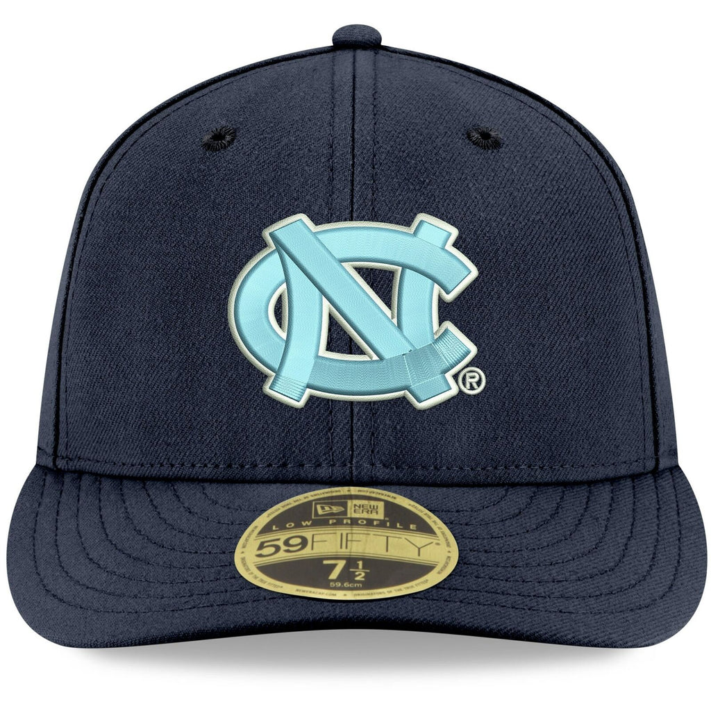 New Era North Carolina Tar Heels Navy Basic Low Profile 59FIFTY Fitted Hat
