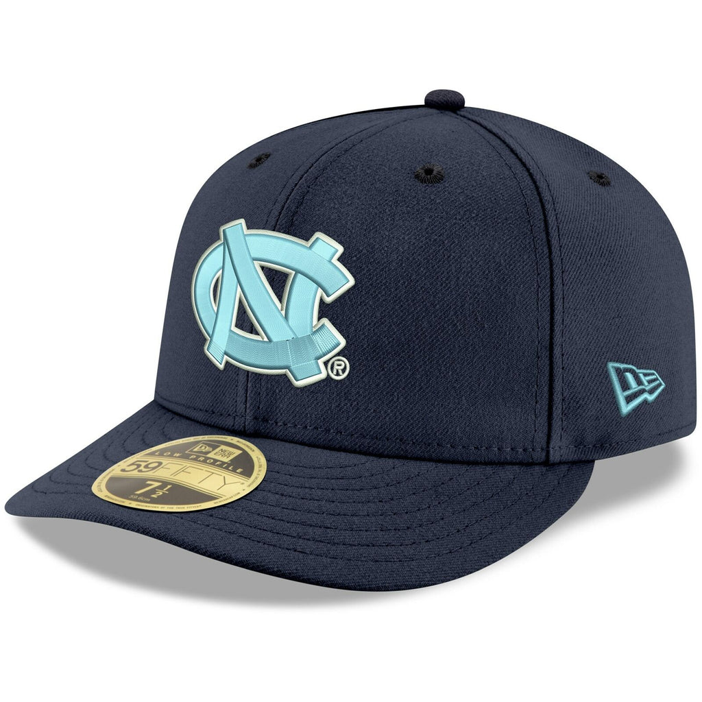 New Era North Carolina Tar Heels Navy Basic Low Profile 59FIFTY Fitted Hat