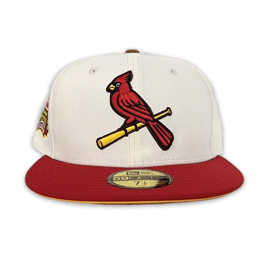 New Era St. Louis Cardinals Off-White/Red Busch Stadium Yellow UV 59FI