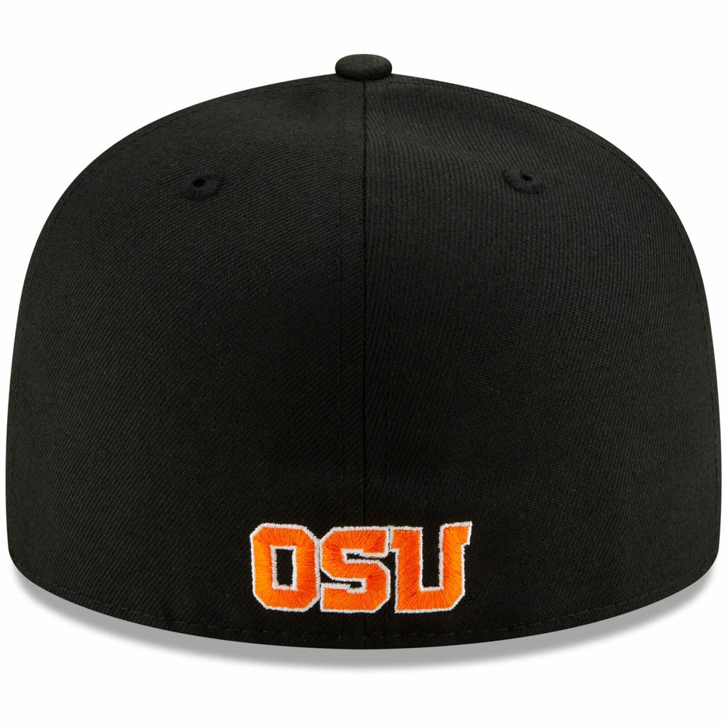 New Era Black Oregon State Beavers Basic 59FIFTY Team Fitted Hat