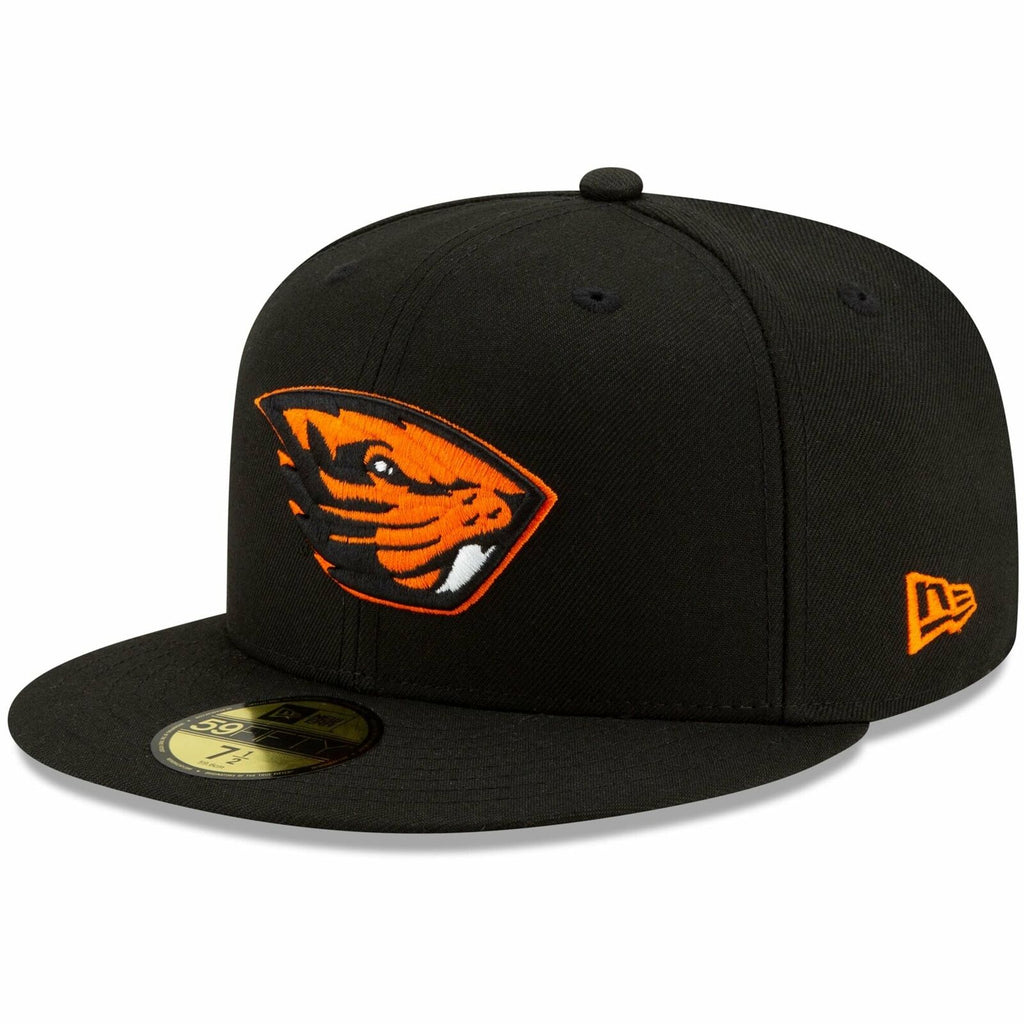 New Era Black Oregon State Beavers Basic 59FIFTY Team Fitted Hat