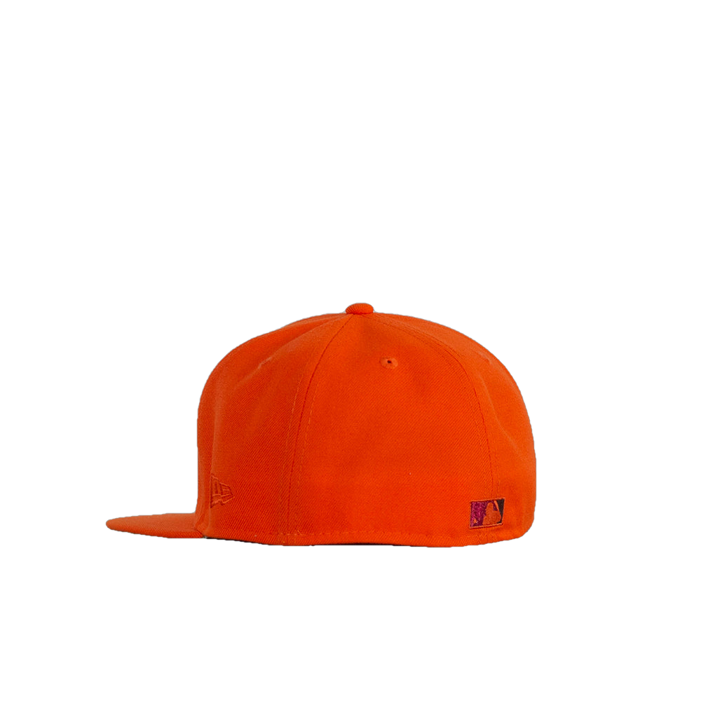 New Era Los Angeles Angels Orange Soft Yellow Undervisor 59FIFTY Fitted Cap