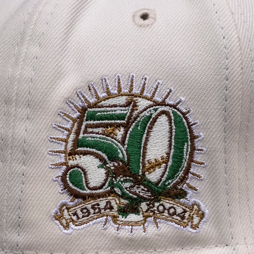 New Era x FAM Baltimore Orioles White 50th Anniversary Green UV 59FIFTY Fitted Hat