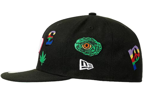 New Era x Palace Jesus Black 59FIFTY Fitted Hat