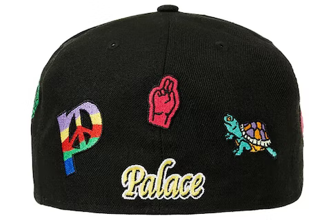New Era x Palace Jesus Black 59FIFTY Fitted Hat