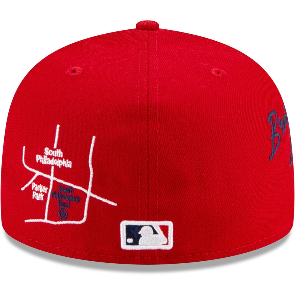 New Era Red Philadelphia Phillies City Transit 59FIFTY Fitted Hat