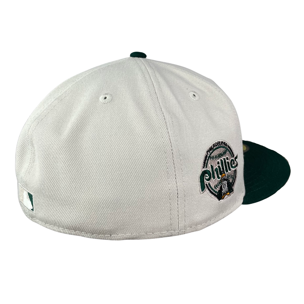 New Era Philadelphia Phillies Stone/Dark Green Independence Hall 59FIFTY Fitted Hat