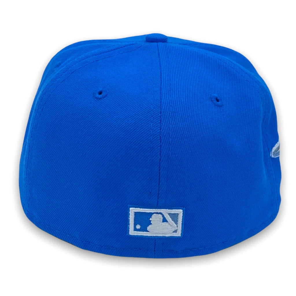 New Era Frozen Blue Toronto Blue Jays Baby Blue Bottom 59FIFTY Fitted Hat